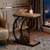 Tea table, sofa table, coffee table, side table with storage rack