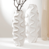 Handcrafted Wooden Decorative Flower Vase – Sustainable & Stylish Accent Piece-5.5X5.5X15.5"