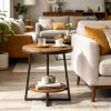 Rustic End Table for Bedroom