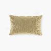 Oblong Decor Pillow Gold 22x15"