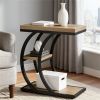 Tea table, sofa table, coffee table, side table with storage rack