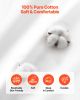 King Duvet Cover Set, 100% Cotton, 3 Pieces Bedding Set King Size with 1 Duvet Cover 104 x 90 in and 2 Pillow Shams 20 x 36 in, Soft Breathable