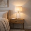 Bedroom Table Lamp Nordic Home Creative Romantic Warm Solid Wood Study Room Eye protection Desk Bedside Lamp LED Nebulis Table Lamp Gold - Clear and P