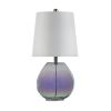 Iridescent Glass Table Lamp