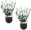2 Pcs Boho Wall Decor Hanging Planters for Indoor Plants