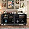60.5" Mid Century Modern Sideboard Buffet Cabinet with Storage, TV Media Console Table