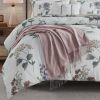 7 Piece Printed Seersucker Comforter Set with Throw Blanket